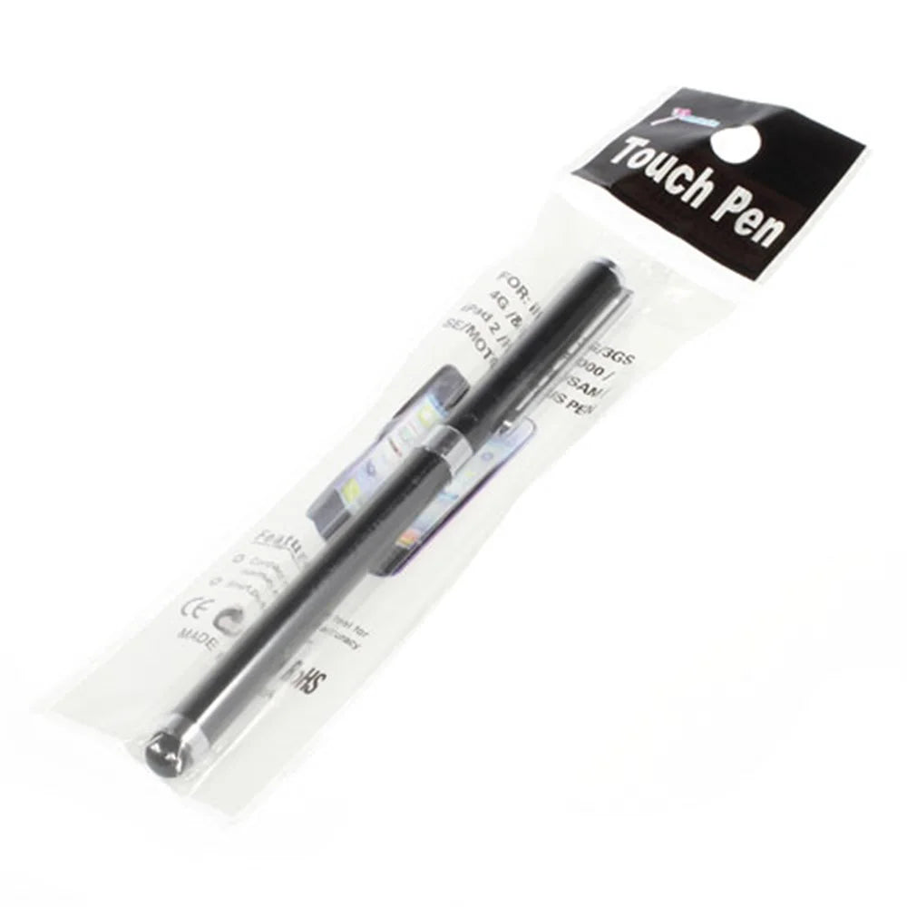 Black Multi-functional Ballpoint & Stylus Pen for Capacitive Touch Screen Devices 14cm - 7