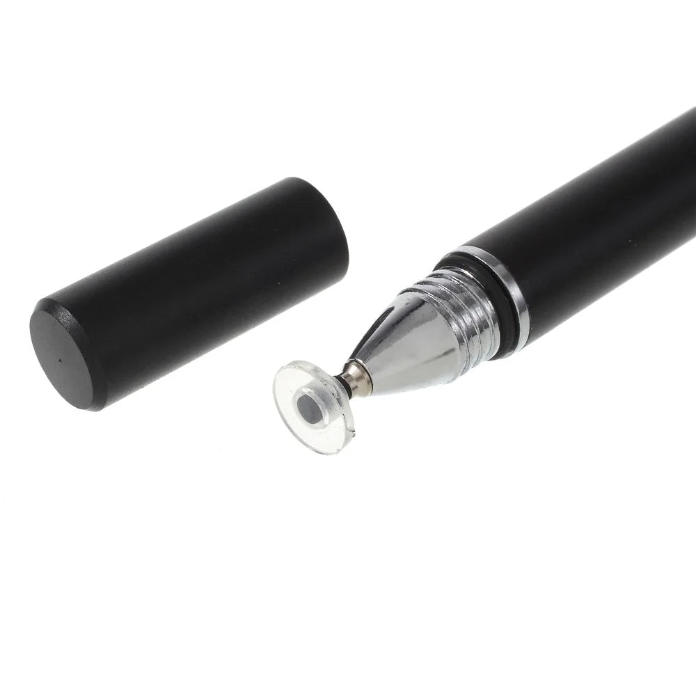 Capacitive Screen Stylus Touch Pen with Precision Disc for Smartphone Tablet - Black - 3