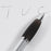 2-in-1 Capacitive Screen Stylus Touch Pen + Ballpoint Pen for iPhone iPad Samsung Sony HTC etc - Black - 5