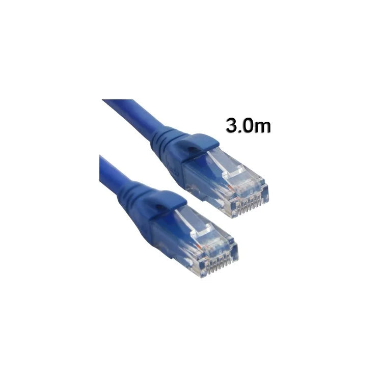 Cat6 RJ45 Ethernet Lan Internet Network Cable (3m);Blue - 1