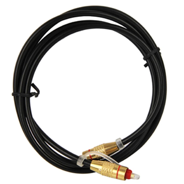 1.5M Gold Color-Plating Toslink Digital Optical Fiber Audio Cable SPDIF - 3