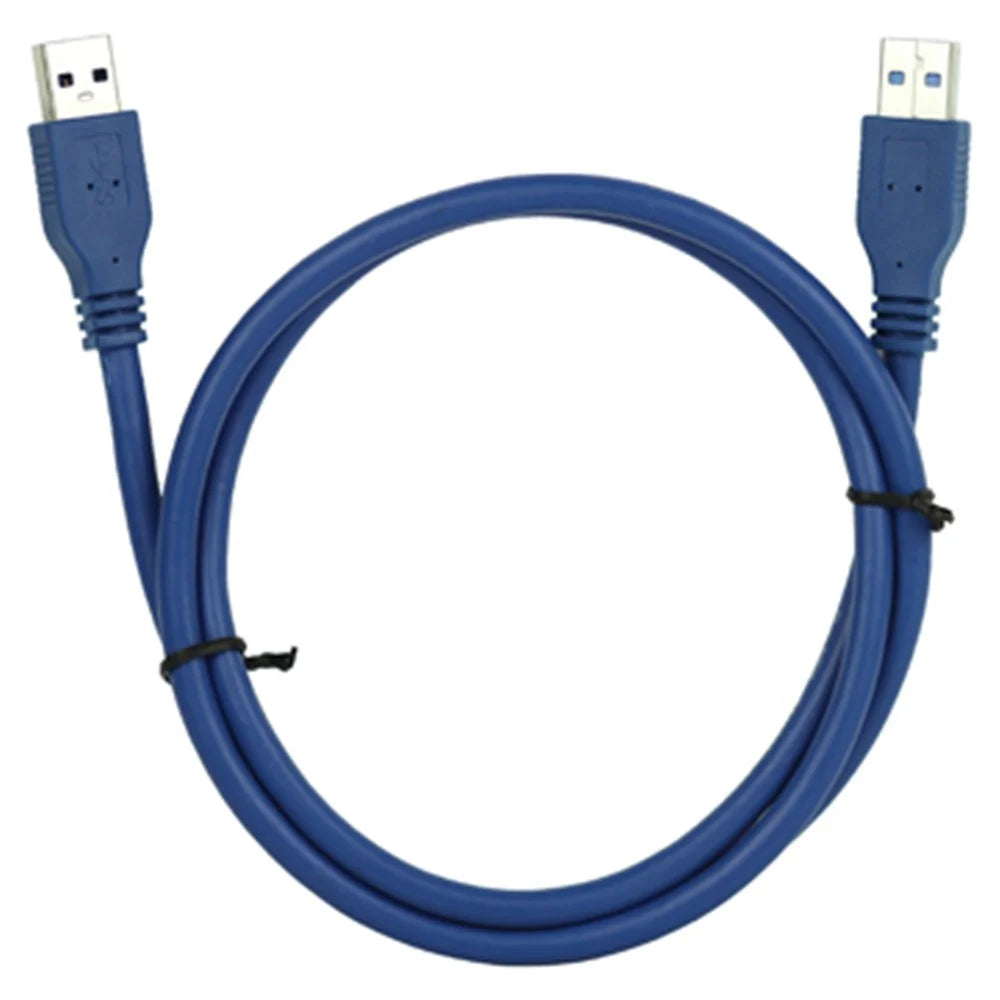 Super Speed USB 3.0 A-Male to A-Male Cable,Length:1m - 2