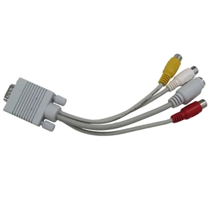 VGA to S-Video AV RCA TV Converter Cable Adapter with 2 Audio cable;normal quality - 2
