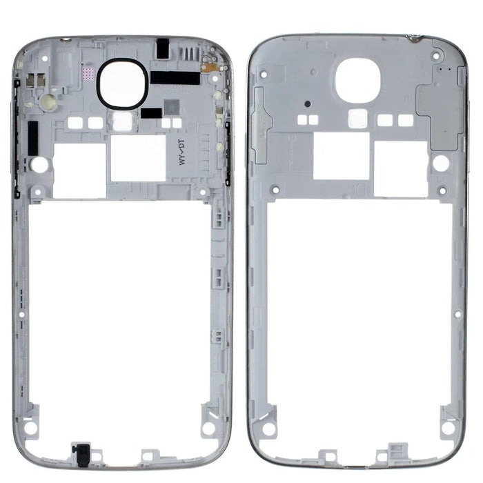 Middle Frame Bezel Replacement for Samsung Galaxy S4 S IV i9500 OEM - White - 1