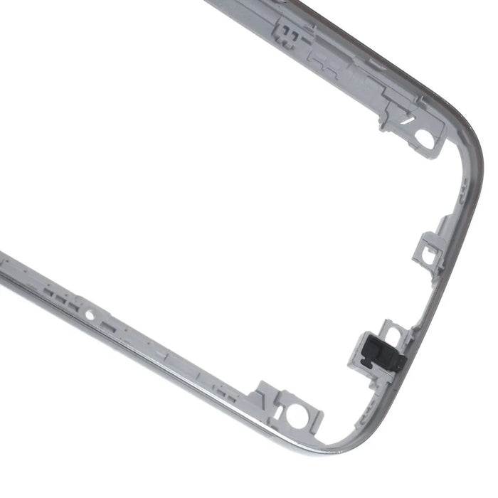 Middle Frame Bezel Replacement for Samsung Galaxy S4 S IV i9500 OEM - White - 6