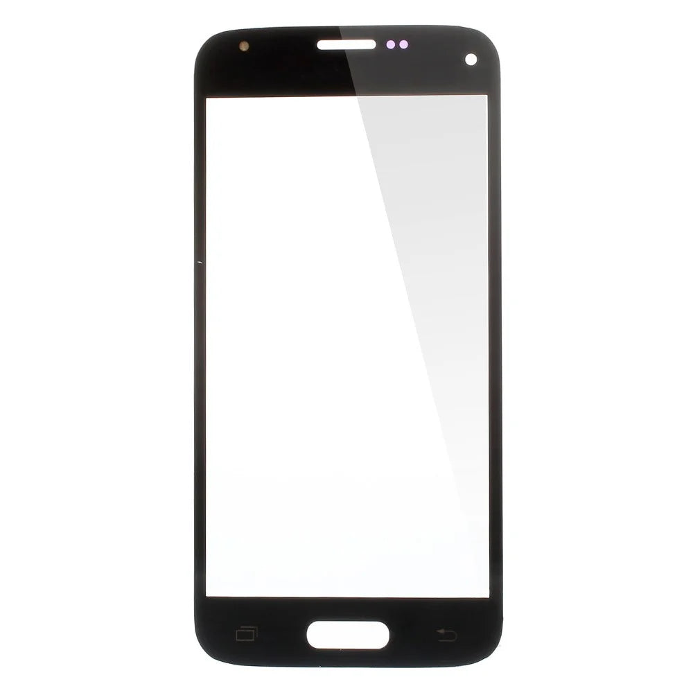 Front Glass Lens Replacement for Samsung Galaxy S5 Mini G800 - Black - 1