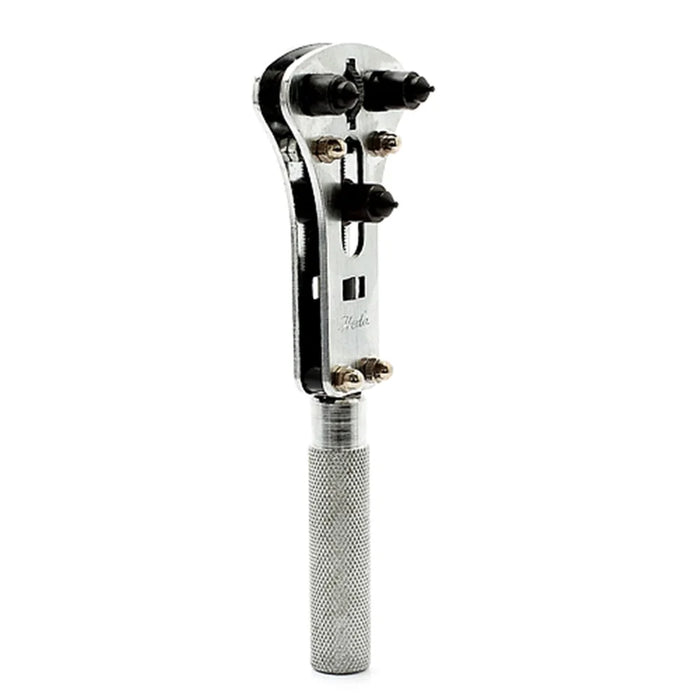 Stainless Steel Three Jaw Watch Case Opener Watch Repair Tools Remover with 15 Pins - 2