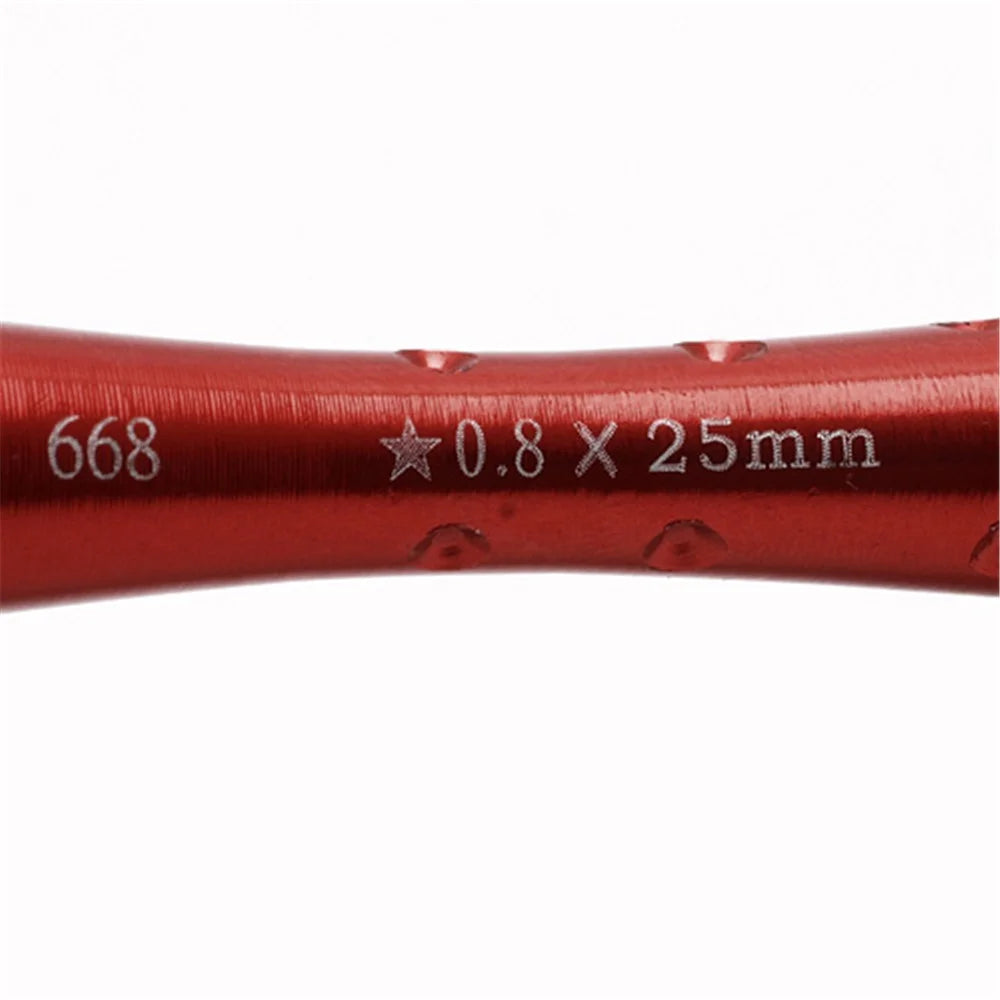 Star Pentacle Screwdriver Repair Tool for iPhone 4 4S 5 (0.8 x 25mm) - Red - 4