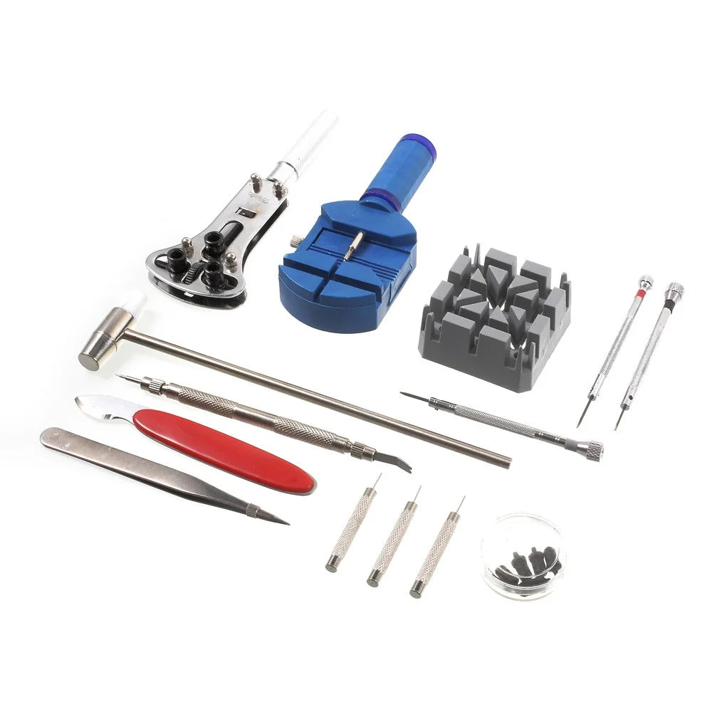 14-in-1 Watch Repair Tool Set Case Opener Link Remover Screwdriver - 2