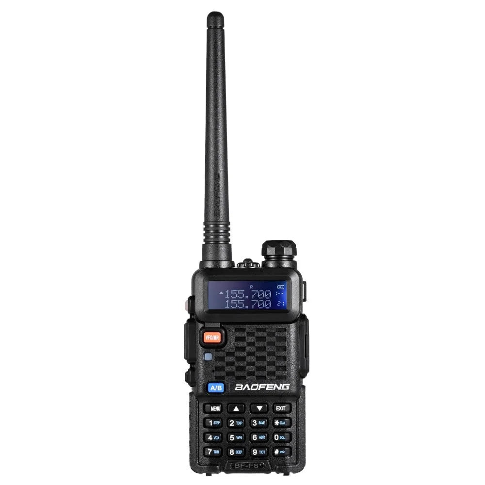 BAOFENG F8+ Dual-band Handheld Transceiver Interphone with LCD Display - 1