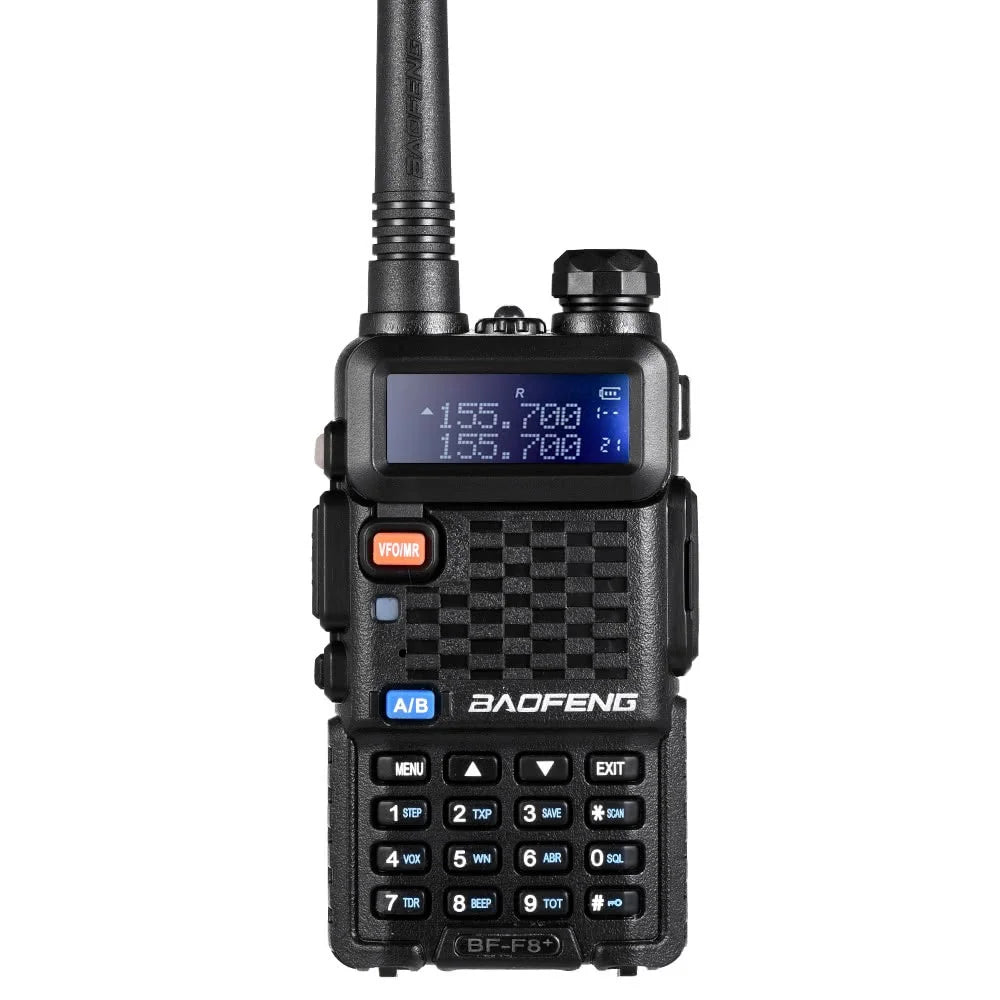 BAOFENG F8+ Dual-band Handheld Transceiver Interphone with LCD Display - 6