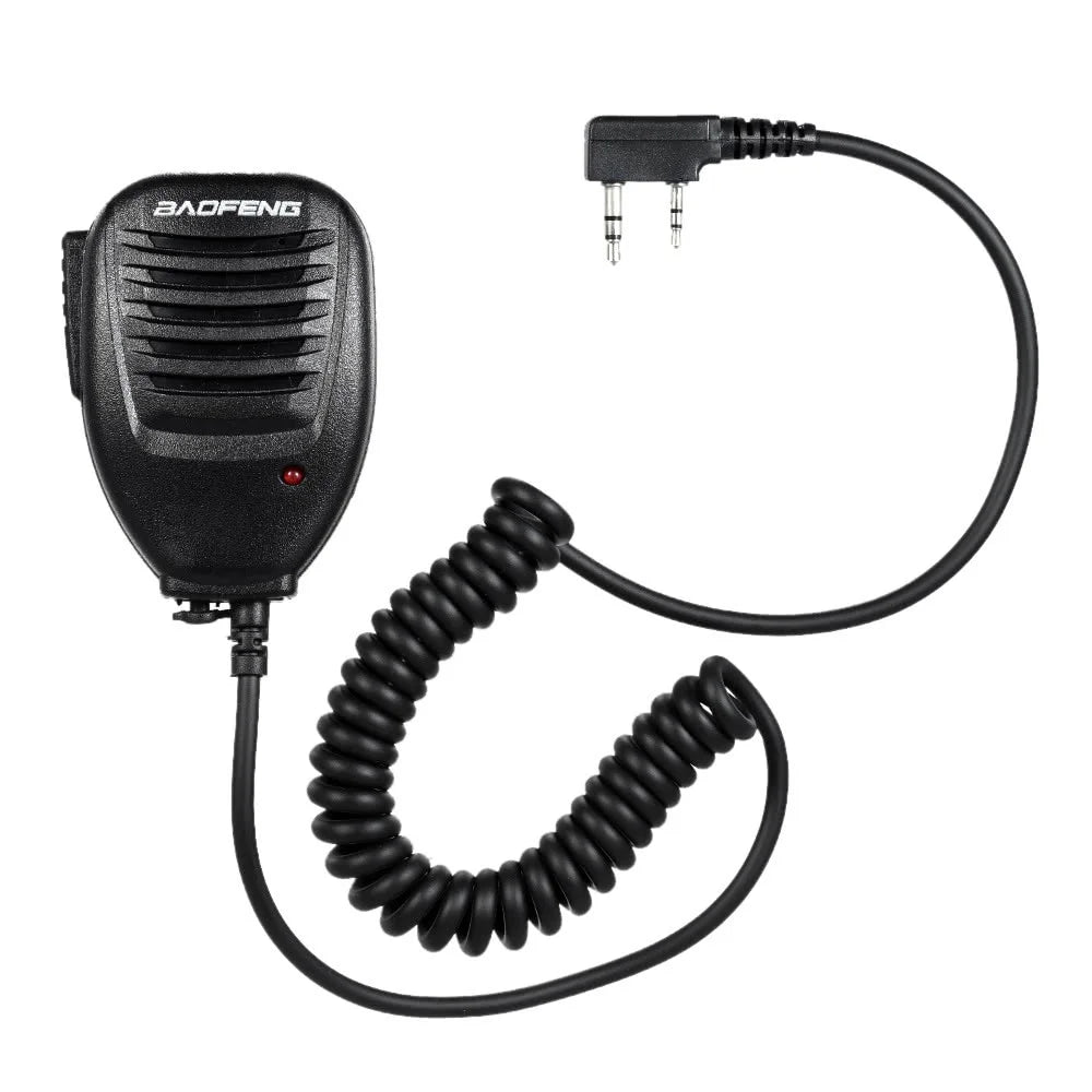 BAOFENG UV-5R Speaker Microphone for BAOFENG UV-5R Walkie Talkie - Black - 1