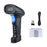 2.4G 1D / 2D / QR Barcode Scanner Bar Code Wireless Reader with USB Receiver - Black - 6