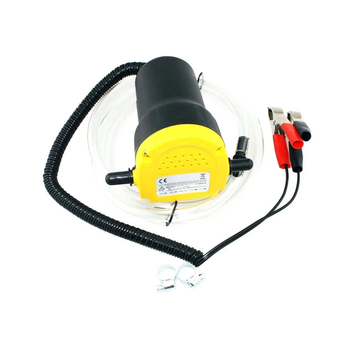12V 60W Car Engine Oil Change Pump Extractor Fluid Scavenge Suction Oil Transfer Pump Kit - 1