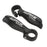 2PCS/Pack Cycling Mountain Bike Bicycle MTB Handle Bar End Aluminium Alloy Security Grips - 5