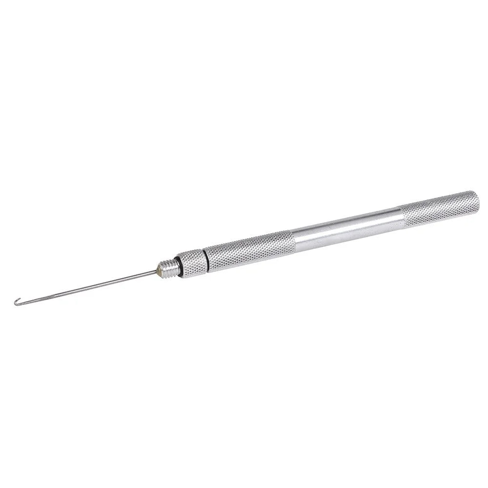 Fishing Baiting Needle Set 5-in-1 Aluminum Alloy Carp Fishing Rigging Needle Stringer Drill Hooks Fishing Bait Needle Tool - 7