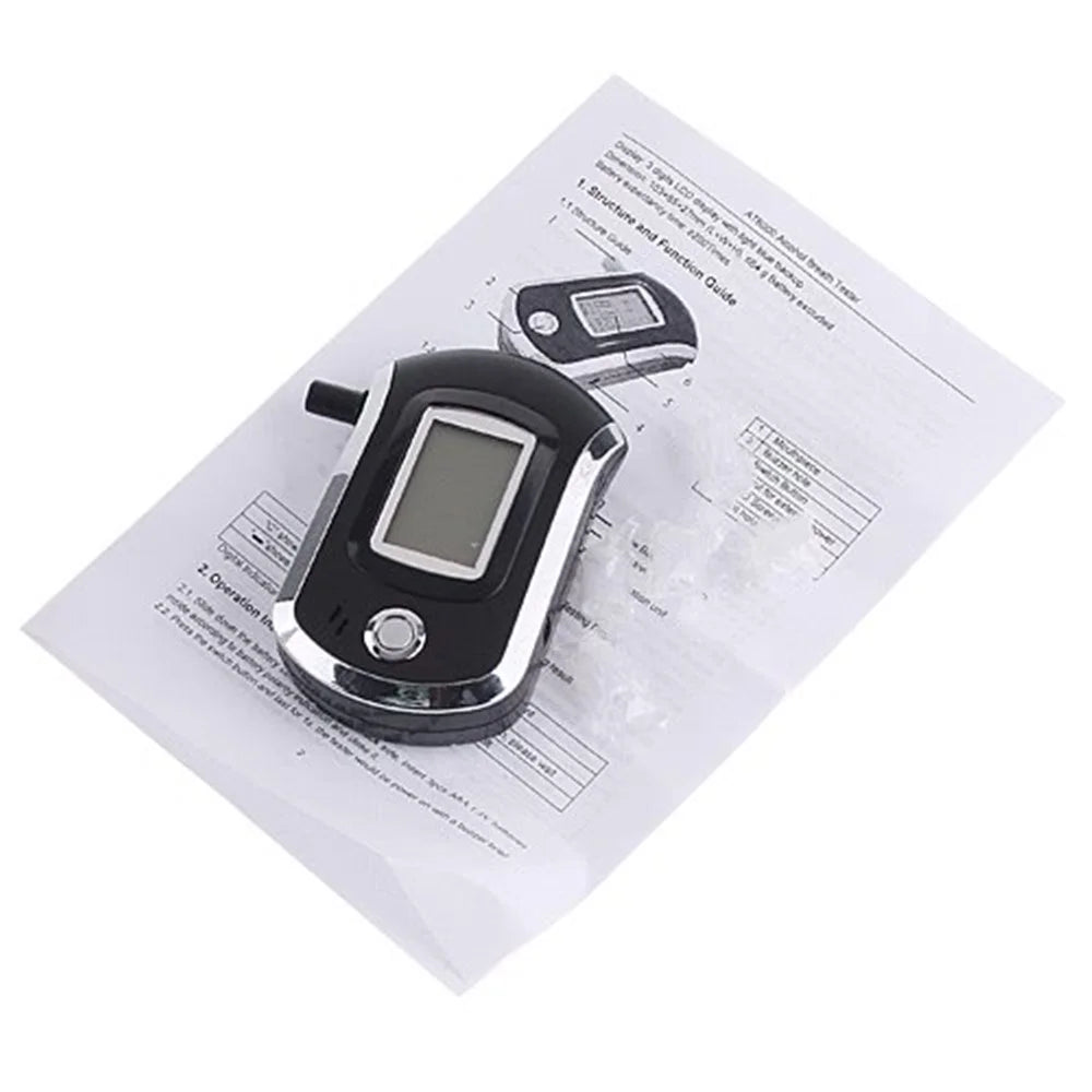 Digital Breath Alcohol Tester - 4