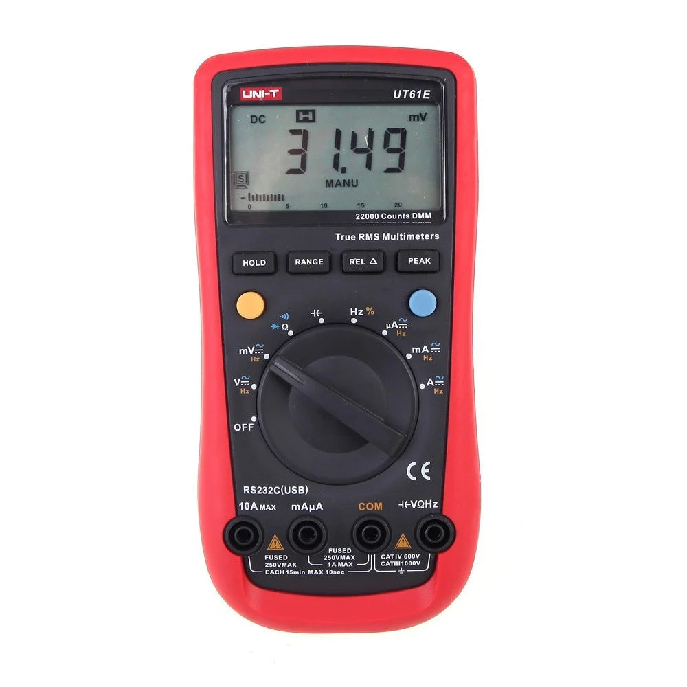 UNI-T UT61E Modern Digital Multimeters with Large LCD screen - 1