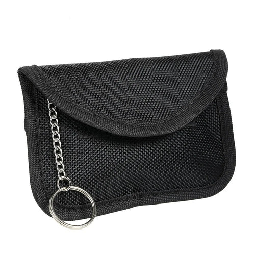 Key Fob Signal Blocking Bag Auto RFID Blocking Holder Anti-hacking Security Bag - 1