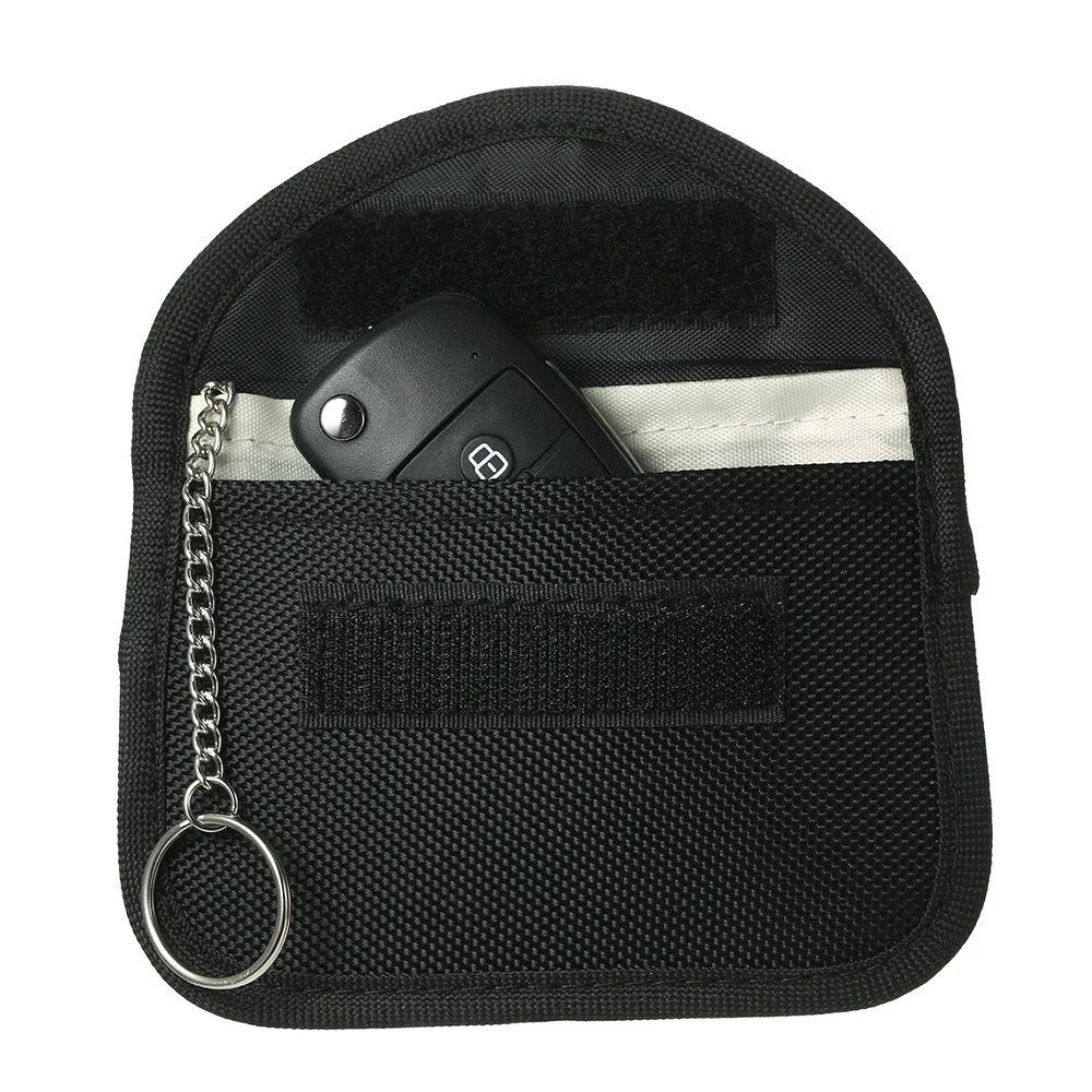 Key Fob Signal Blocking Bag Auto RFID Blocking Holder Anti-hacking Security Bag - 7