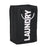 Practical Foldable Laundry Bag Washing Dirty Clothes Laundry Basket Durable Storage Bag with Alloy Handle - Black - 1