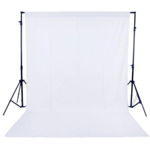 1.6 x 3m / 5 x 10ft Photography Studio Non-woven Backdrop / Background Screen - White - 1
