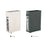Corner Slim Foldable Oxford Cloth Laundry Basket Bin Mesh Drawstring Dirty Clothes Hamper - Grey - 4