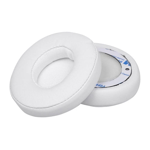 2Pcs for Beats Solo3 / Solo2 Headphones Replacement Pads Headsets Soft Earpads Cushion - White - 1