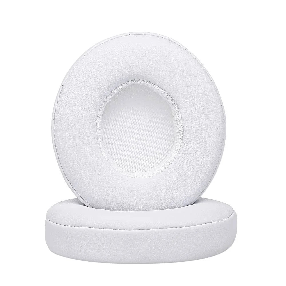 2Pcs for Beats Solo3 / Solo2 Headphones Replacement Pads Headsets Soft Earpads Cushion - White - 4