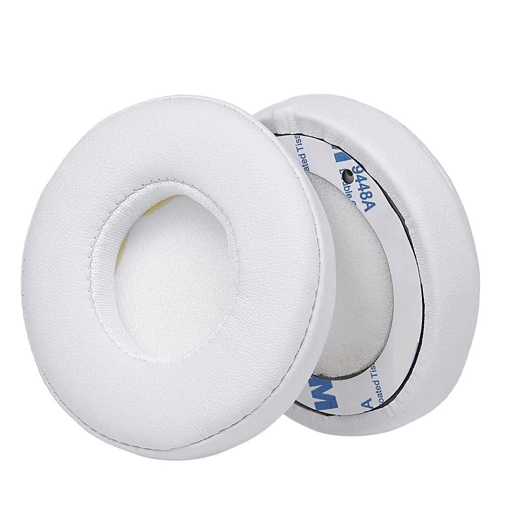 2Pcs for Beats Solo3 / Solo2 Headphones Replacement Pads Headsets Soft Earpads Cushion - White - 5