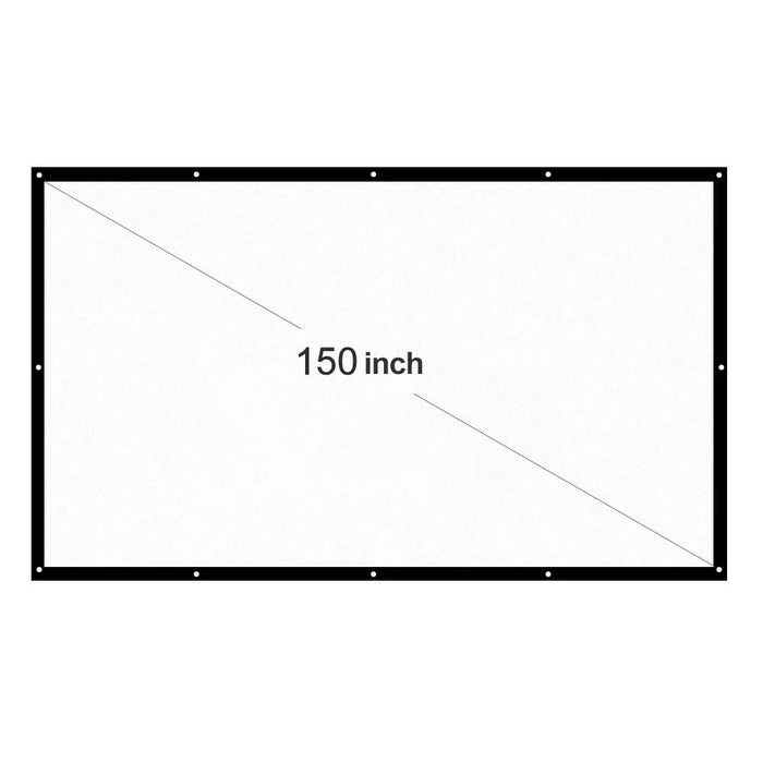 H150 Foldable 16:9 150 Inch Portable Projector Screen - 2