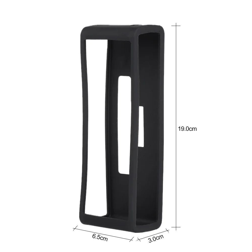 Silicone Case Protective Case Soft Silicone Pouch Case for Bose SoundLink Mini I/II BT Speaker - Black - 3