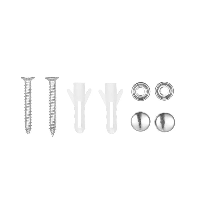 Wall Mounted Stainless Steel Hook Rack Cloth Hat Coat Hanger - 6