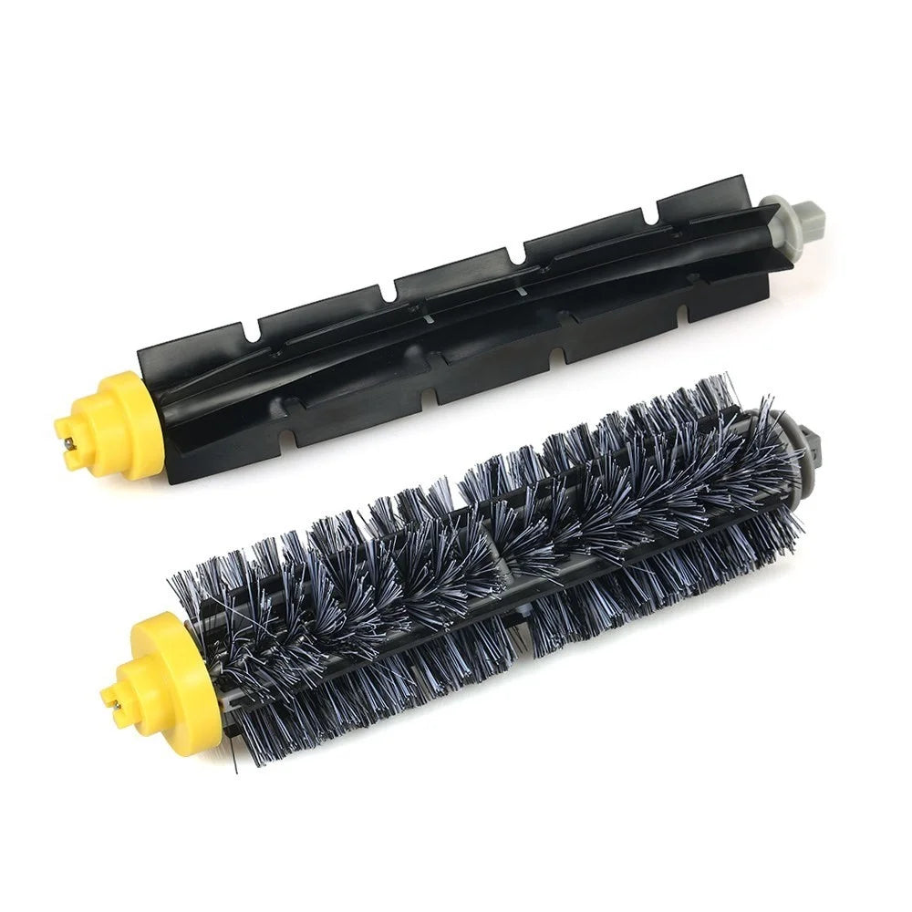 Pack of 13 Replacement Accessories Kit in 2 Bristle Brushes + 2 Flexible Brushes + 3 Filters + 4 Side Brushes + 2 Cleaning Tools for iRobot Roomba 600 Series Vacuum Cleaner - 5