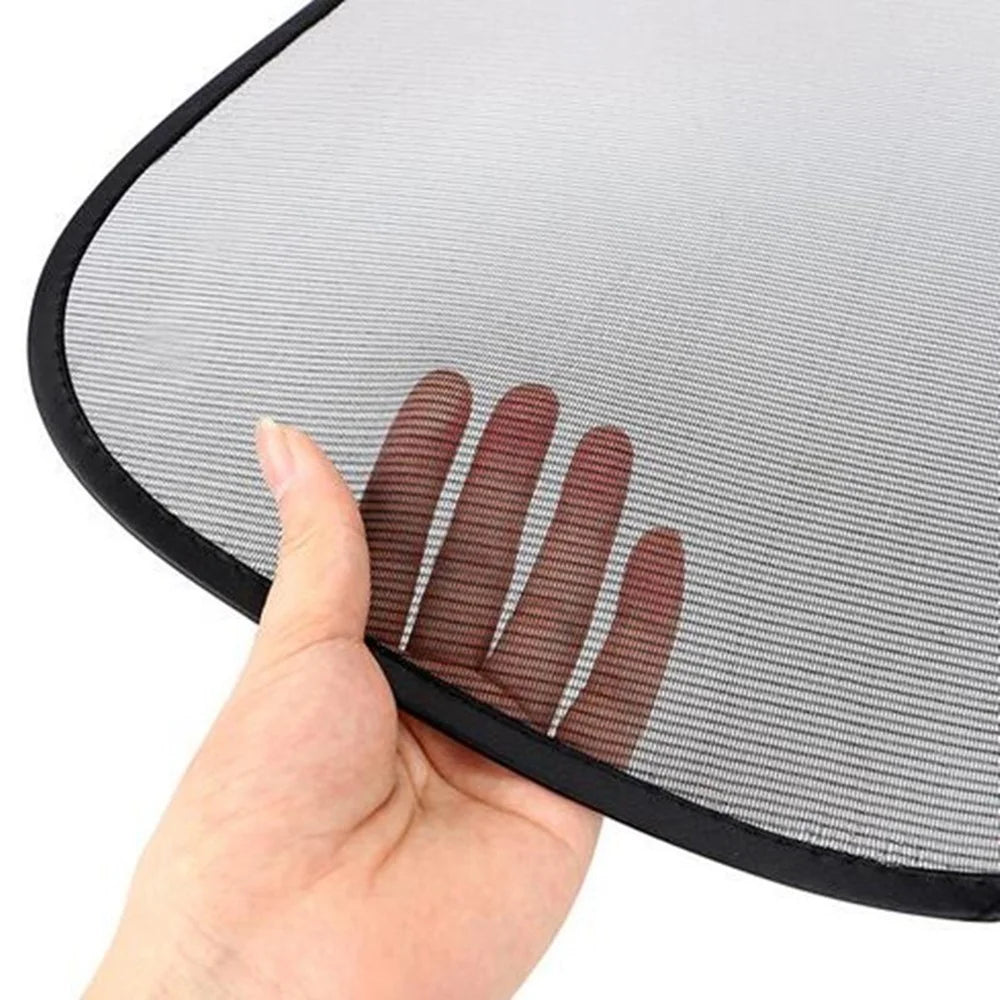 Photocatalyst Mesh Sun Visor Window Screen Sunshade for Car - Size: 39.3x19.6inch - 4