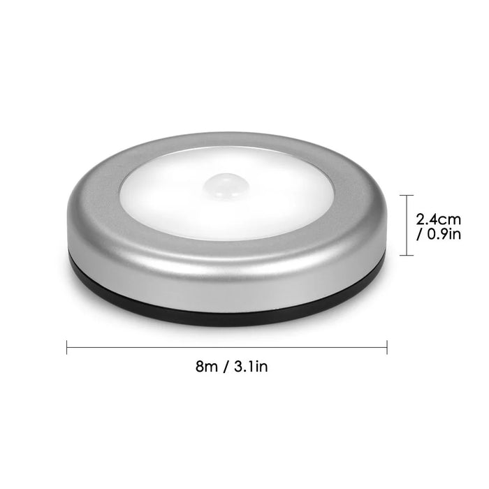 3Pcs/Set Ultra-bright Magnetic Motion Sensor LED Night Light Self-adhesive Kitchen Living Room Light Lamp - 5