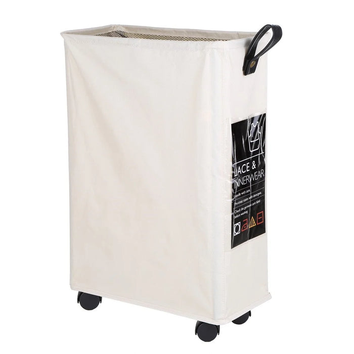 Large Capacity Collapsible Oxford Cloth Laundry Basket with 6 Sort Cards Laundry Hamper Easy Storage - Style B - 2