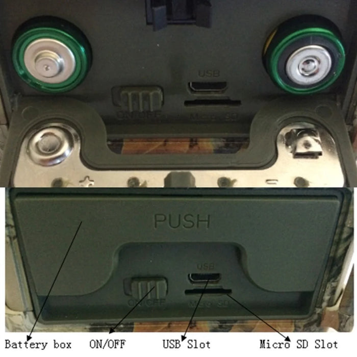 1080P 12MP Waterproof Hunting Trail Digital Camera - 5
