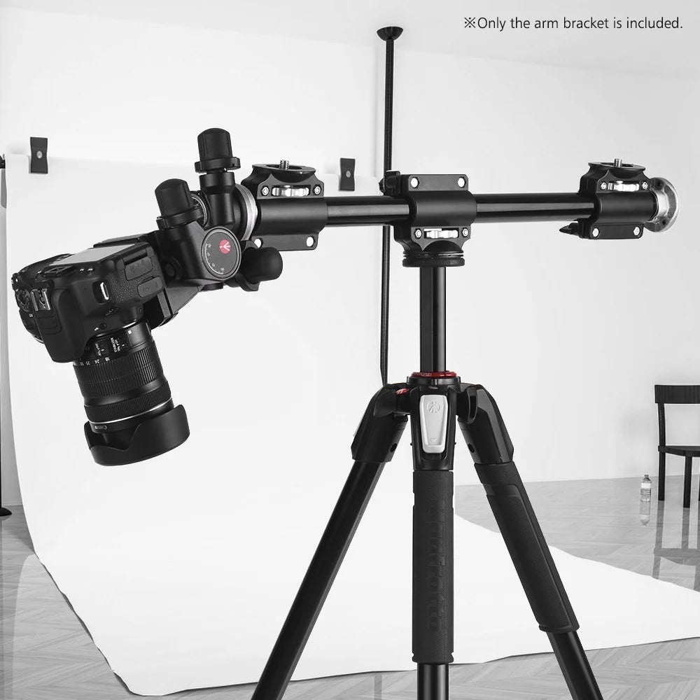 Adjustable Aluminiun Alloy Tripod for Overhead Product Photography - 1