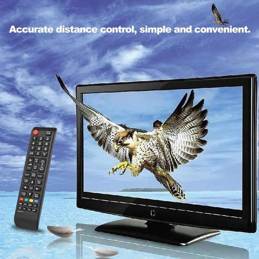 AA59-00741A For Samsung HDTV LED Smart Digital TV Universal Remote Control Wireless Smart Controller - Black - 4