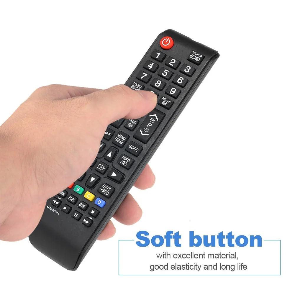 AA59-00741A For Samsung HDTV LED Smart Digital TV Universal Remote Control Wireless Smart Controller - Black - 6