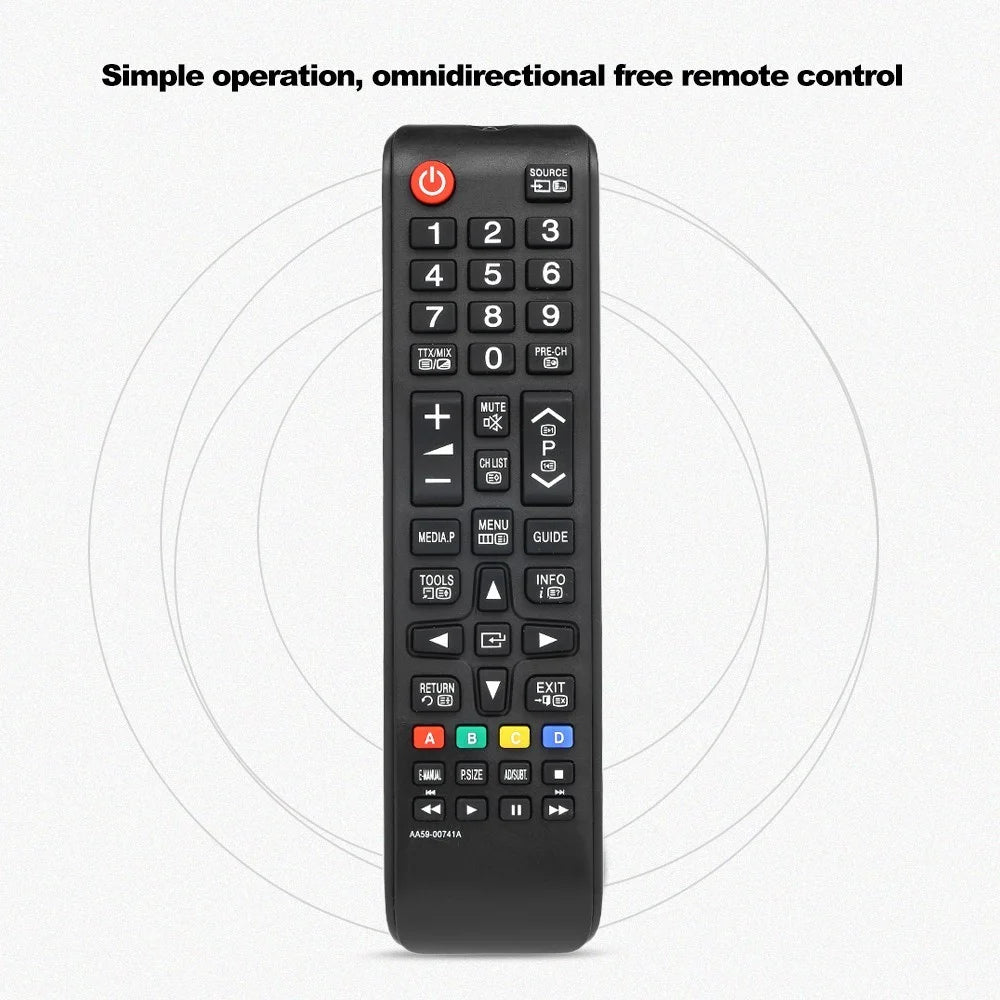 AA59-00741A For Samsung HDTV LED Smart Digital TV Universal Remote Control Wireless Smart Controller - Black - 7