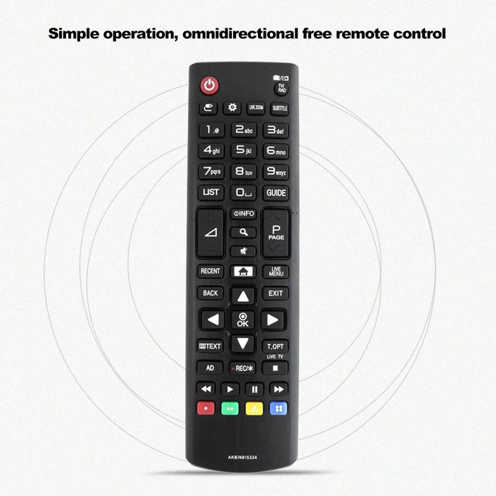 Universal Replace TV Remote Control Wireless Smart Controller for LG HDTV LED Smart Digital TV - Black - 2