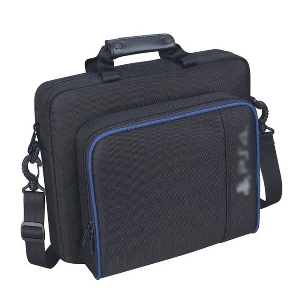 Travel Carry Protective Shoulder Bags for PS4 Console Accessory Portable Case Messenger Bag - Black - 3