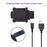 Smart Watch Charger Cradle Dock with USB Interface 1-Meter Data Transfer Cable for Garmin Fenix 3 / Fenix 3 HR / Quatix 3 Data Transfer Cable - Black - 3