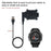 Smart Watch Charger Cradle Dock with USB Interface 1-Meter Data Transfer Cable for Garmin Fenix 3 / Fenix 3 HR / Quatix 3 Data Transfer Cable - Black - 4