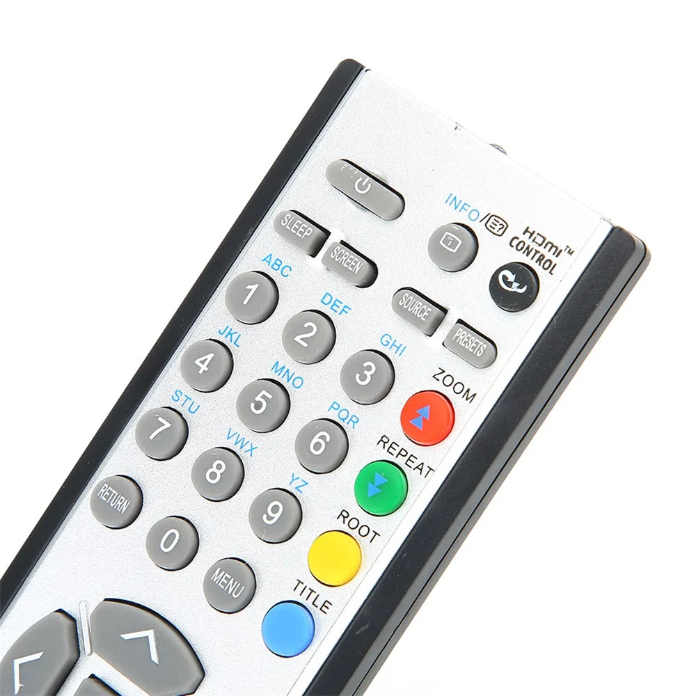 RC1900 Remote Control for Oki Hitachi Alba Celcus Luxor Grundig Sharp Jmb Telefunken Bush Techwood Akai Nevir Sanyo TV- Black - 4