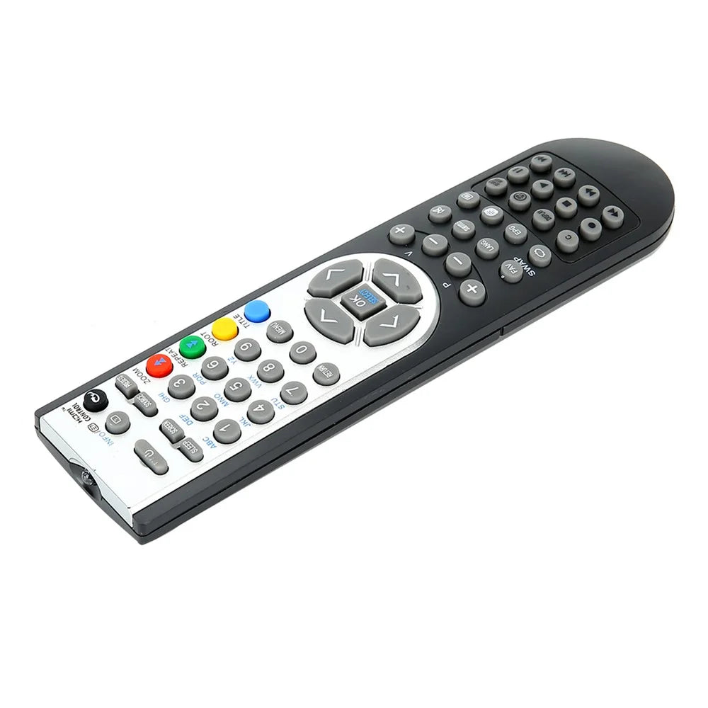 RC1900 Remote Control for Oki Hitachi Alba Celcus Luxor Grundig Sharp Jmb Telefunken Bush Techwood Akai Nevir Sanyo TV- Black - 5