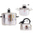 Stainless Steel Kitchen 60 Minutes Timer Clock Teapot Clockwork Cooking - Type 2 - 2