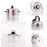 Stainless Steel Kitchen 60 Minutes Timer Clock Teapot Clockwork Cooking - Type 2 - 3